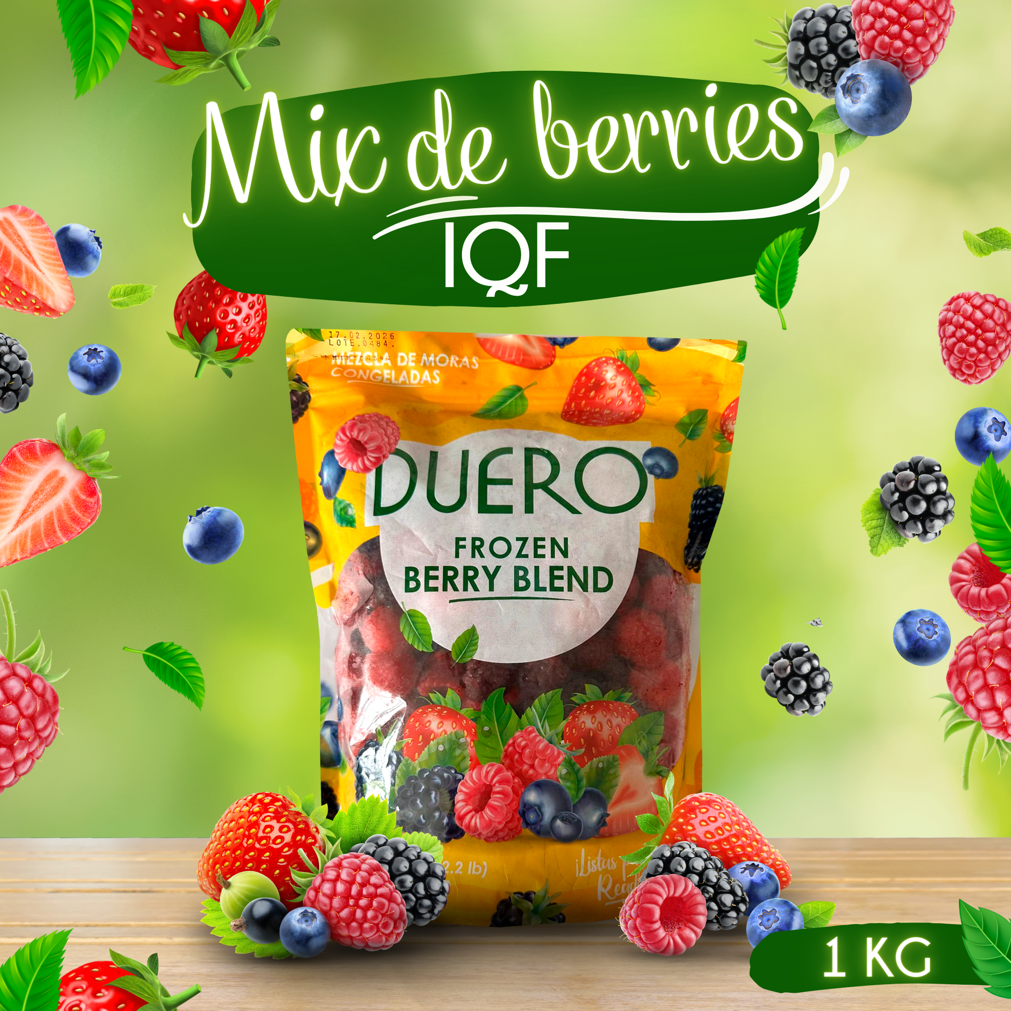 Productos inicio - mix de berries IQF